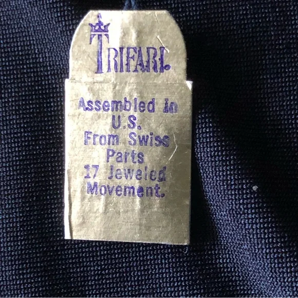 Vintage Trifari Lion Hidden Watch Necklace,  Original Tag, MINT - Picture 13 of 13